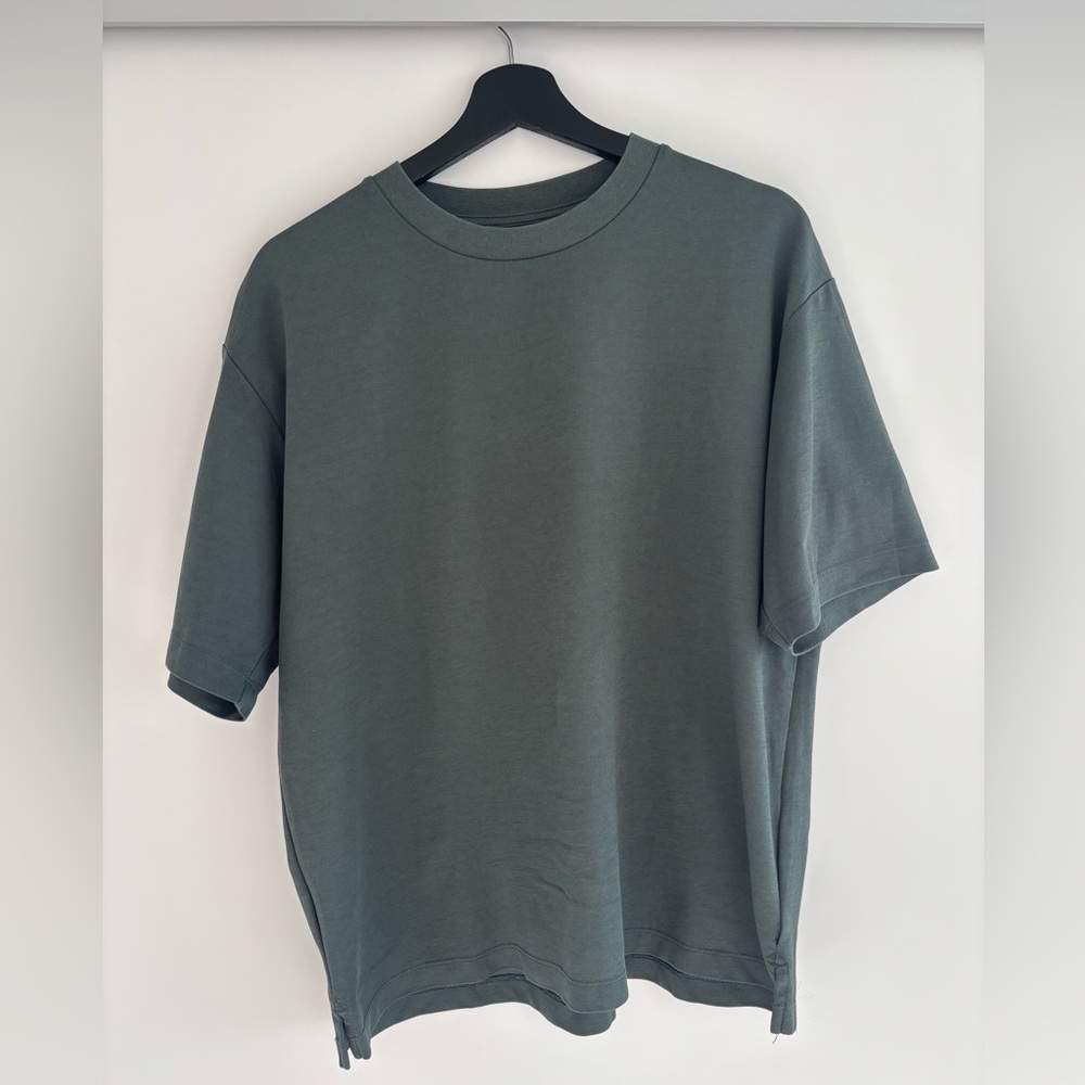 MEN’s Casual Green Short Sleeve Tee by Gu